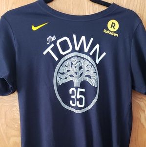 Youth Nike dri-fit Kevin Durant Warriors t shirt